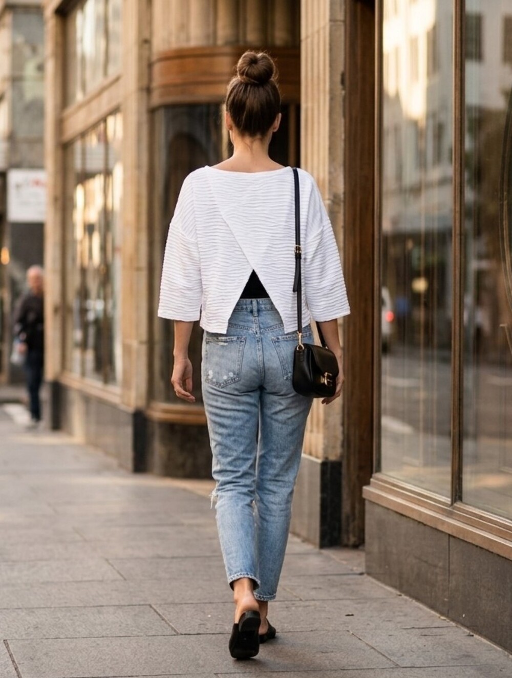 LOLE cropped open back top